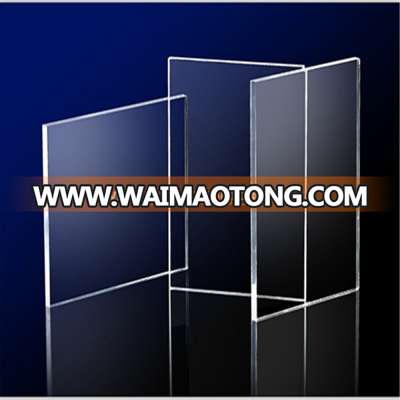 Rectangular heat resistant transparent UV quartz glass plate