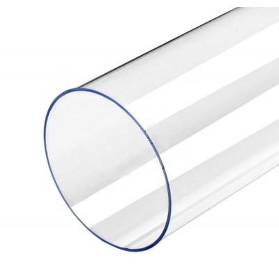 One end quartz tube fused silica cylindrical hollow pipe heat-resistant lens tube for sale